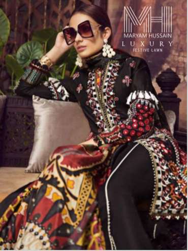 MARYAM HUSSAIN LUXURY FESTIVE LAWN